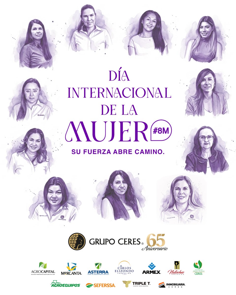 Hoy reconocemos a las mujeres que con su trabajo, talento y valentía abren camino todos los días. #8m

#díainternacionaldelamujer #diadelamujer