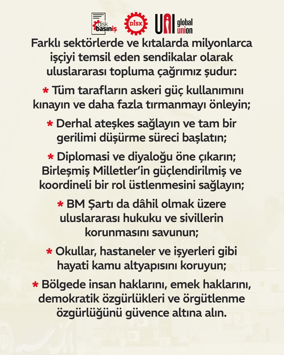 DİSK Basın-İş tweet media