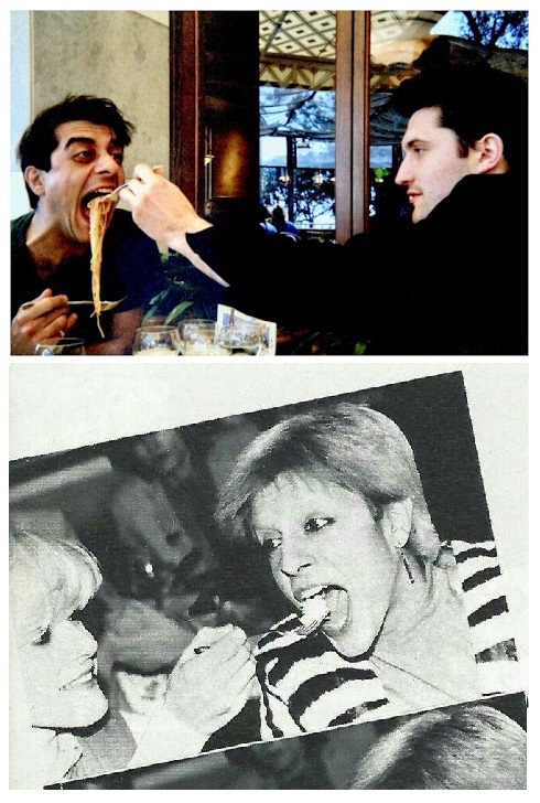 The Batt brothers like to feed Mick 😭