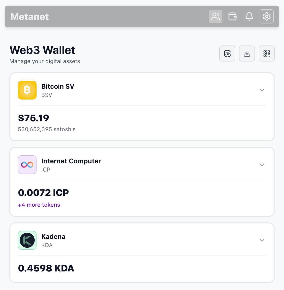 MetanetPlatform's tweet photo. Dear @BSVBlockchain $BSV, @dfinity $ICP; blessed integrations of the most serious, independent from special interests Web3.0 network https://t.co/z2afFJRaol! A sibling was added in family, @KdaCed🌟
Best account based blockchain scaling horizontally with native SPV 💕 Join us 😍 https://t.co/GUe1IL2suJ