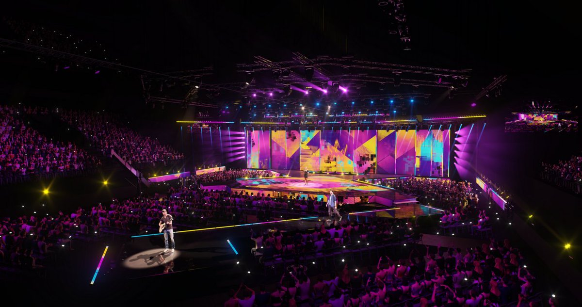 Lo que me va a doler que hoy sea la última vez que vea el MEJOR escenario jamás creado #Melfest
