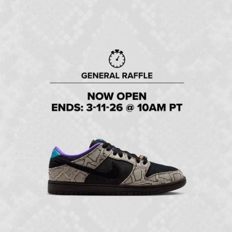 810Kicks's tweet photo. Dashawn Jordan x Nike Dunk Low SB 'Copperhead' Raffle

Via CCS:
https://t.co/4A3Sqf9nQt https://t.co/d8vivjrVH4