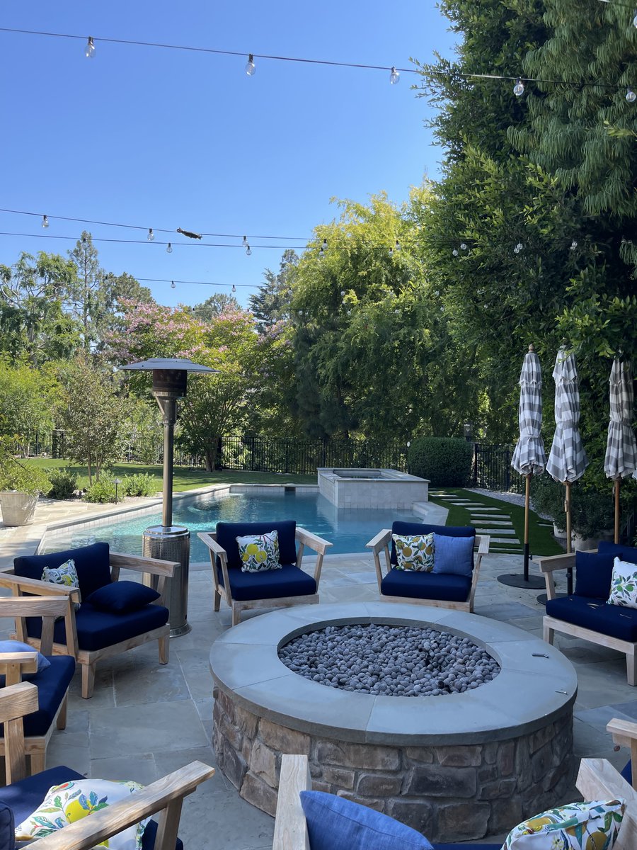 Sometimes the final touch is the one that brings everything together. A fire pit next to your pool creates the perfect place to relax after a swim, warm up on cool evenings, and gather with friends and family. Fire, water, and great company — the ultimate backyard combination.