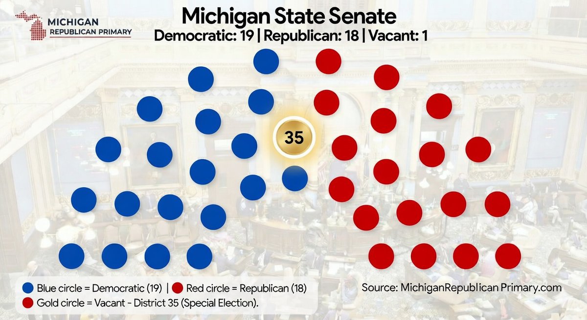 MI_GOP_Primary's tweet photo. 🚨 All hands on deck for the Special Election in MI-35!

Gretchen Whitmer should be ashamed of herself for waiting so long to provide the PEOPLE with representation.

Time to send her a message by winning this critical special election!

🇺🇸@TunneyforSenate 🇺🇸 - We have your back! https://t.co/sKu0WdgBzW
