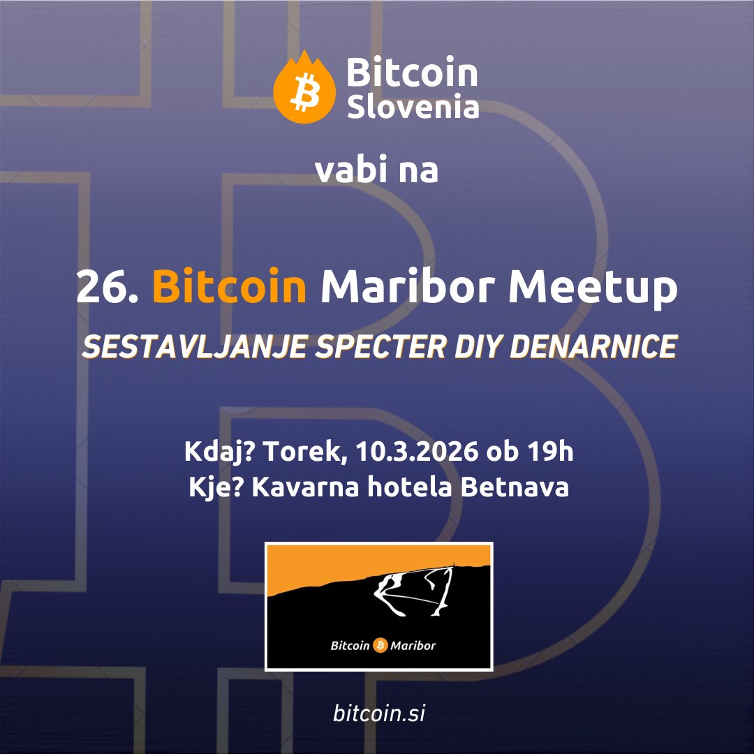 Bitcoin Slovenia tweet media