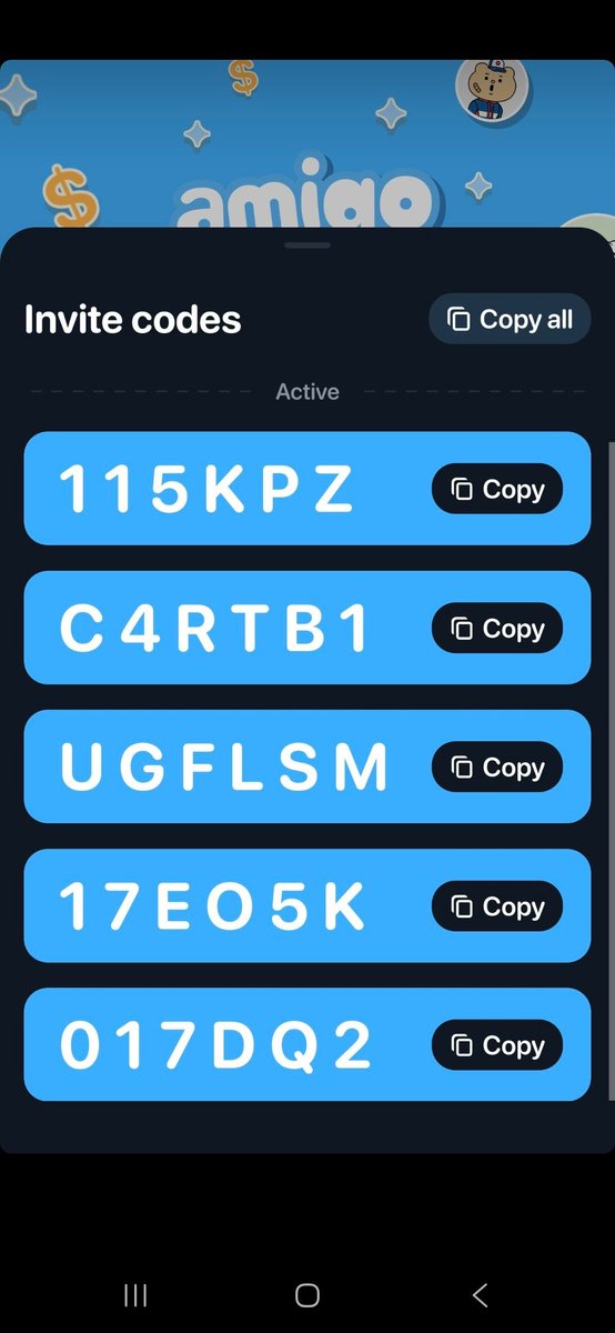 Crypto__Musk's tweet photo. @TryAmigoApp New codes https://t.co/LWi8bgNQ06