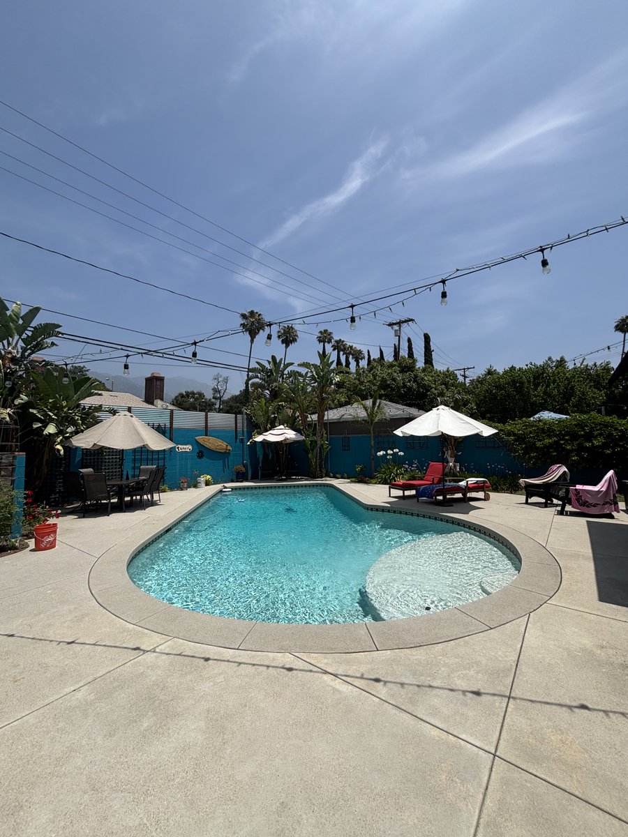 Love the look of a rectangle pool but still want a touch of freeform style? You can have both. By adding a freeform feature on one end, you get the clean lines of a rectangle with the softer, more natural flow that freeform designs bring. A unique layout that stands out. 💧