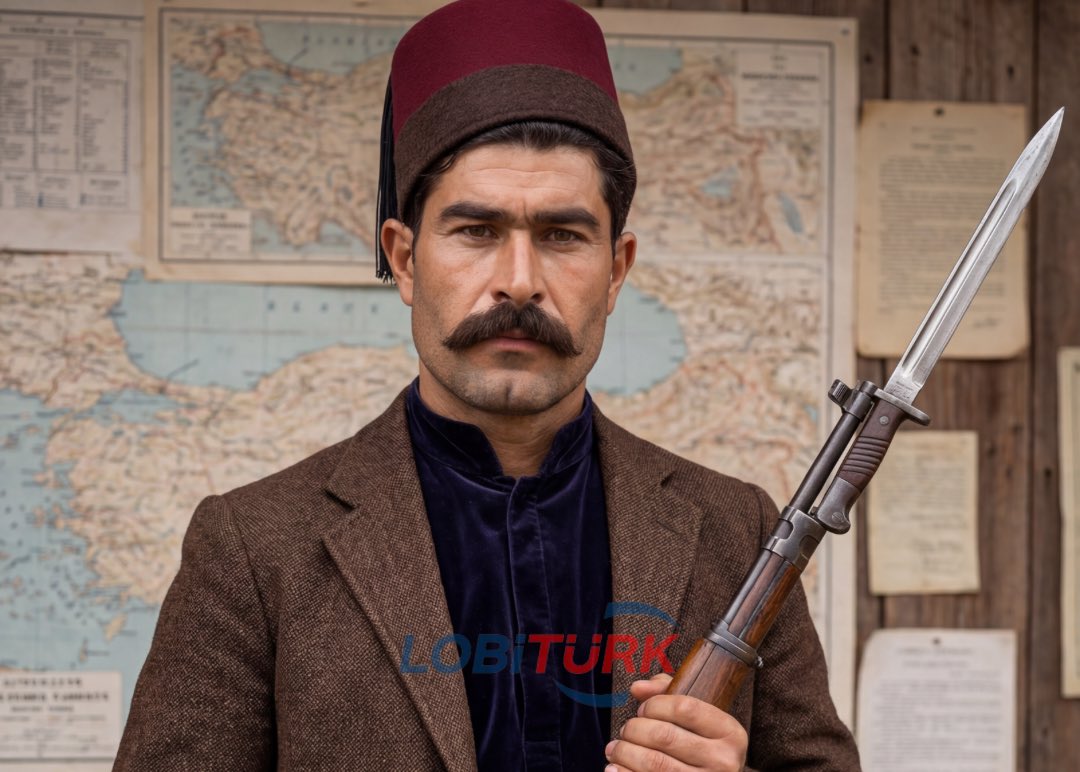 lobiturktr's tweet photo. 🔴 Osmanlı toprakları işgal altındayken tüm servetini satıp aşiretine silah alan, işgal kuvvetlerinin korkulu rüyası hâline gelerek, aşiretiyle birlikte Antep savunmasına katılıp vatan uğruna şehit düşen Molla Mehmet’in ruhu şâd, mekanı cennet olsun. 🇹🇷 (1888-1920) https://t.co/P3GABeA7Hz