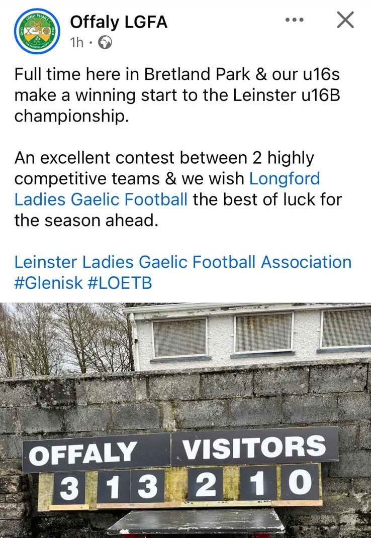 Edenderry GAA tweet media