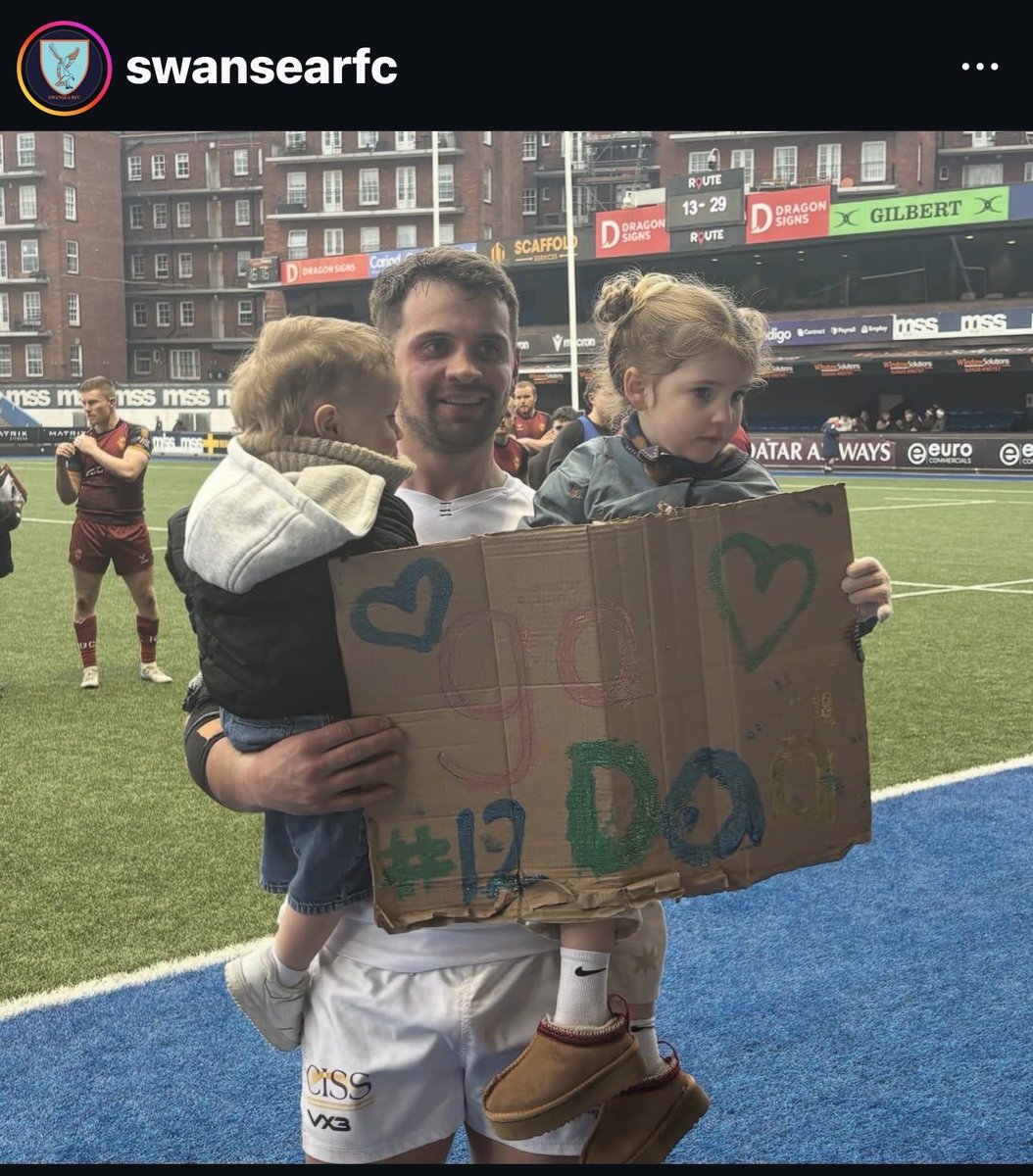 scrumrofficial's tweet photo. Big day of Welsh club rugby.

ScrumR co-founder Joseph today after Swansea RFC’s Welsh Cup match.

Still living the game while building something for the future of rugby.

Built by players.

#WelshRugby #WRUCup https://t.co/Cxi4UIZv0x