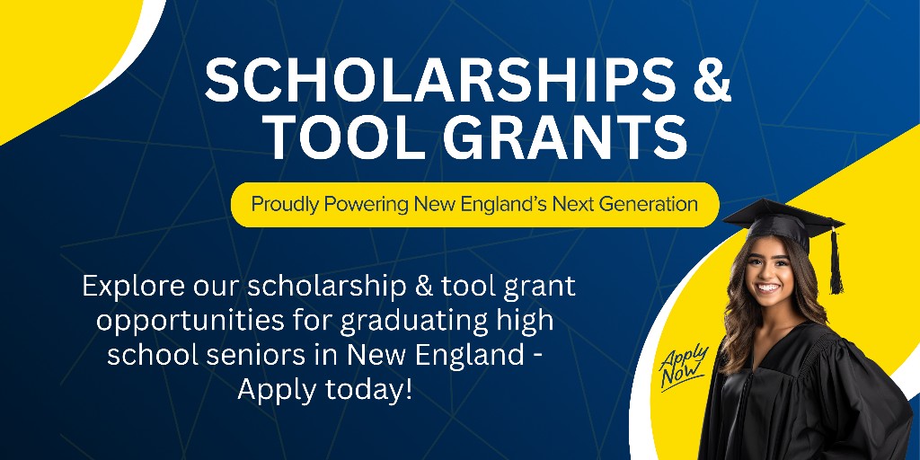 🎓 Scholarships &amp; Tool Grants are now open!

NorthEast Electrical is offering seven $1,000 scholarships, six $500 tool grants, and one Brockton‑only scholarship for graduating seniors pursuing careers in the trades.

Apply here: bit.ly/3PlgkO4