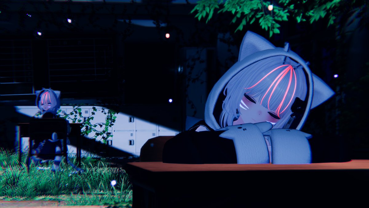 SaladaOo's tweet photo. 💤 

#Mizuki3D #VRChat https://t.co/qSVyd6e2bo