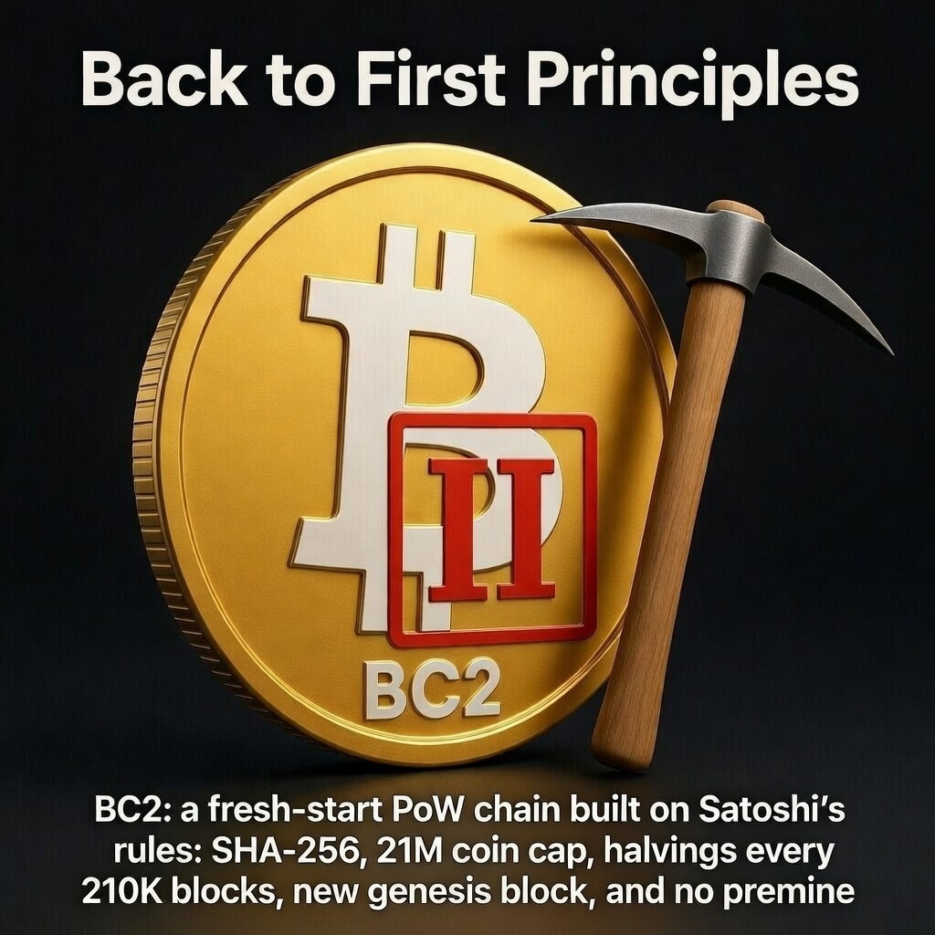 BitcoinII Organization Media tweet media