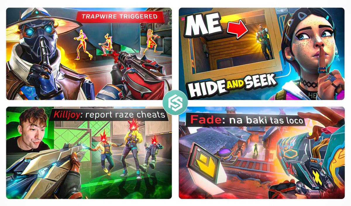 spasarofabrizio's tweet photo. recent valorant thumbnails 🧐 

dms open for work (= https://t.co/KUoo8SlRax