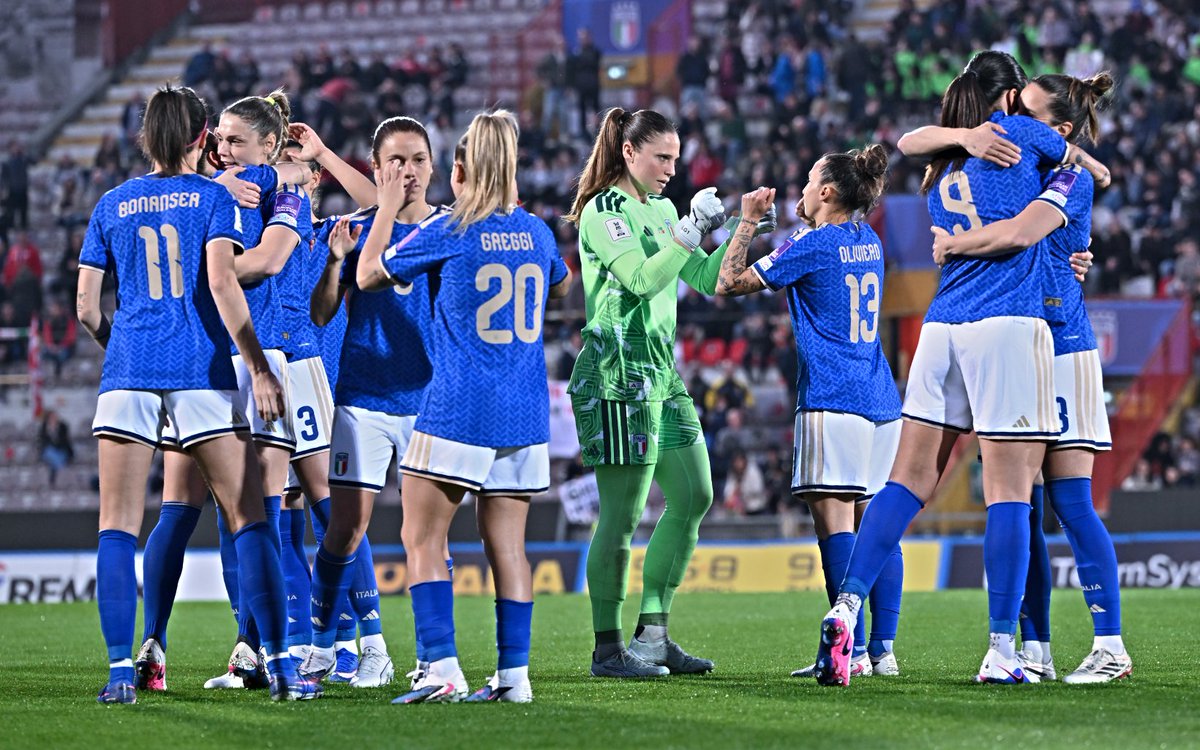 جهدٌ يُذكر فيُشكر من الفتيات 👏

#إيطاليا_الدنمارك | #سيدات_الآتزوري 🇮🇹
