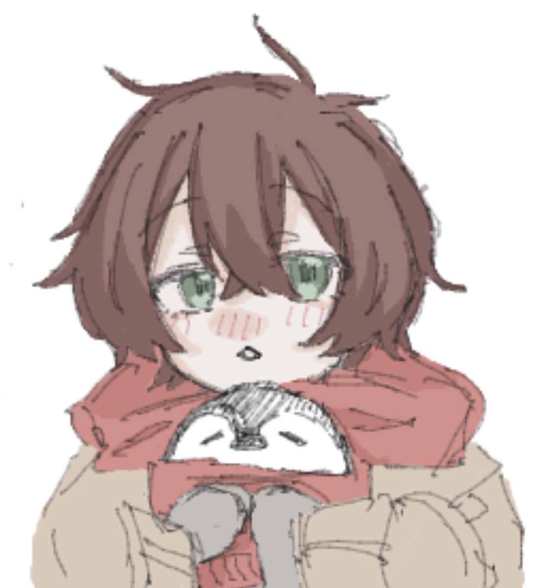 rto__07's tweet photo. #焼きパンは許して #絵チャ https://t.co/BGetAGiUVP