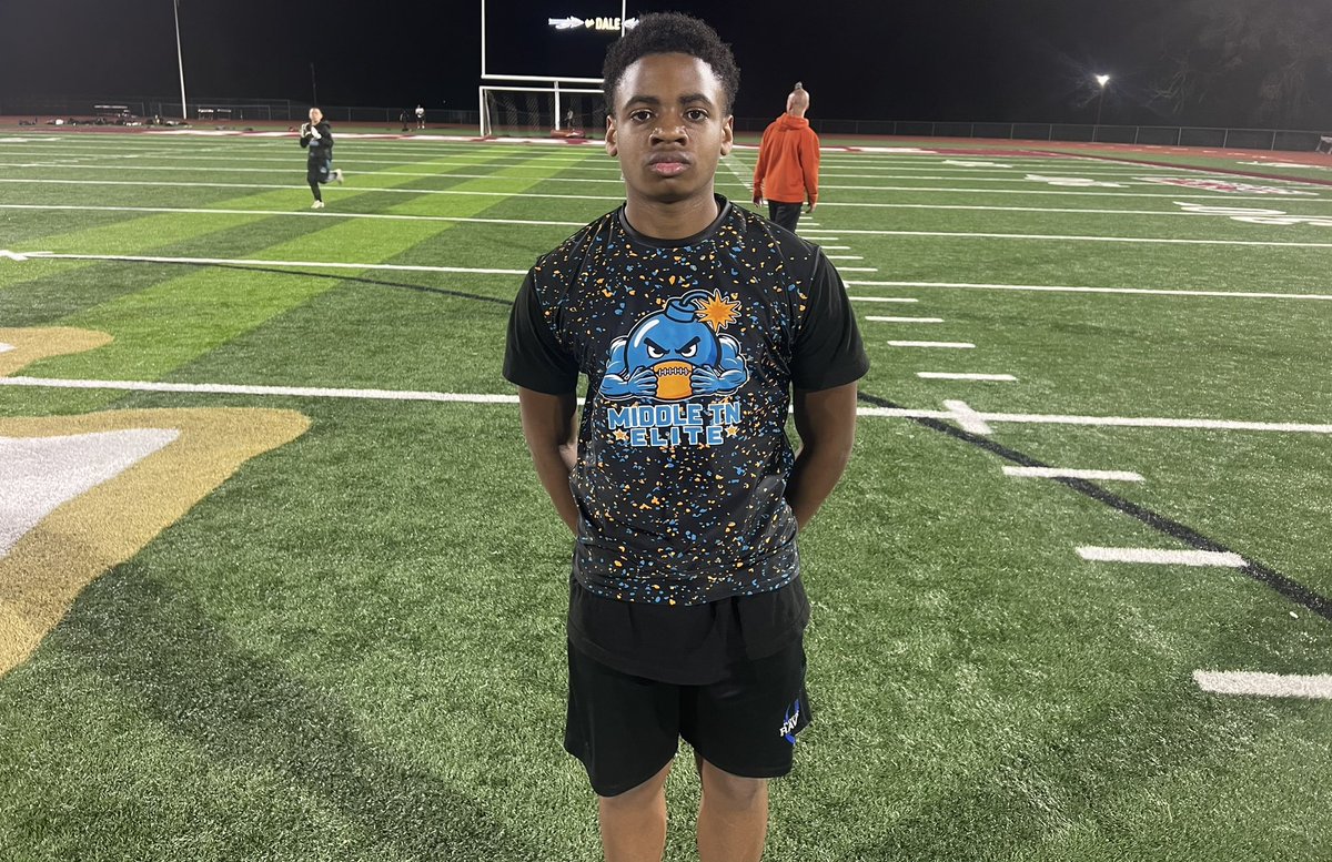 #TN2030 OLB/RB <a href="/Deuxce2/">Princeton “Pj” Milan</a> caught my eye at Middle TN Elite’s last practice 🏈🏅

Milan made his presence known during the scrimmage, showcasing excellent explosiveness and speed