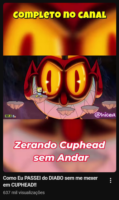 quando eu zerei foi assim ué