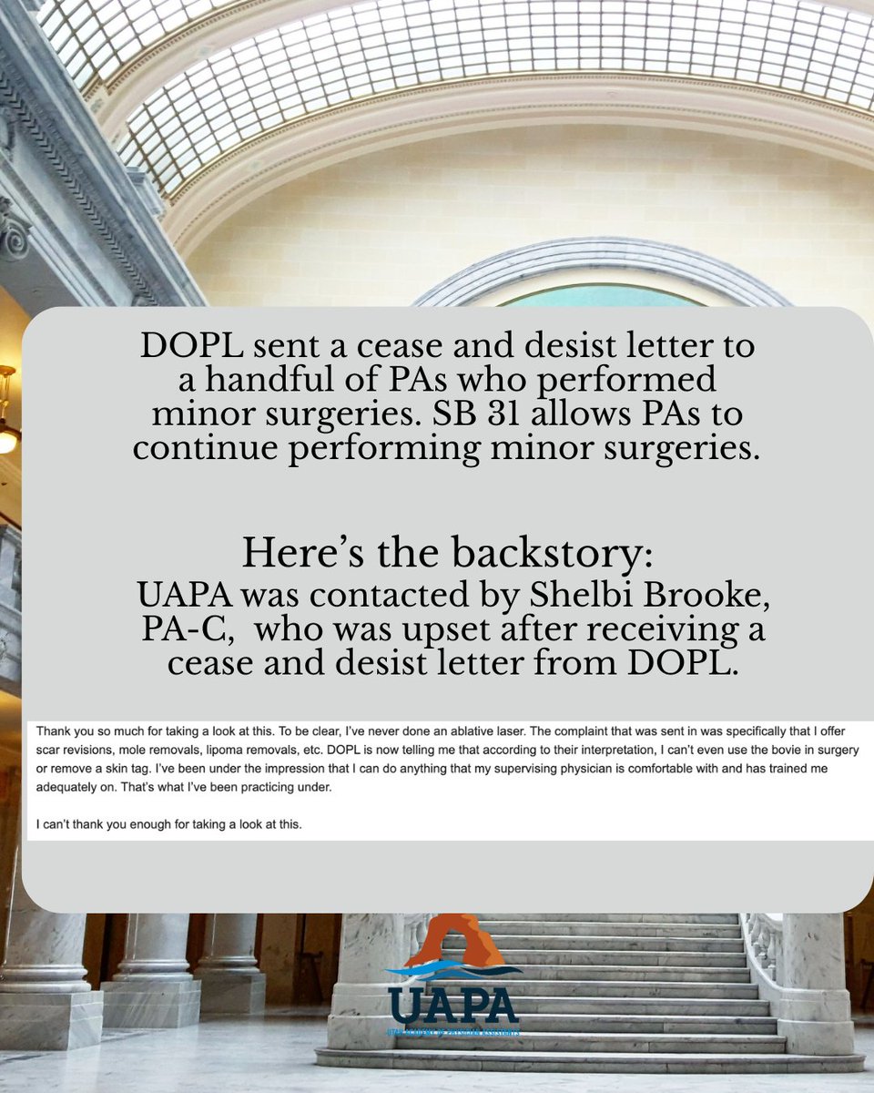 Utah Academy of PAs tweet media