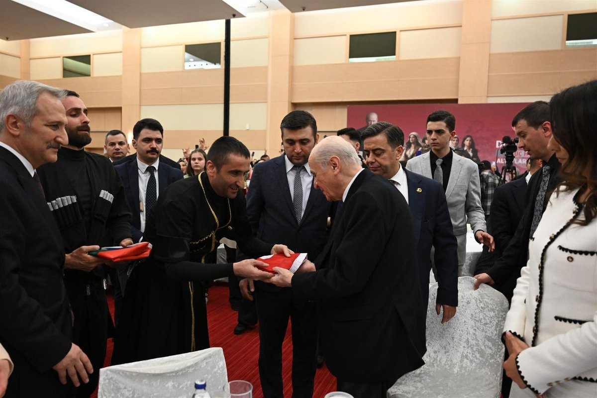 Genel Başkanımız Sayın Devlet BAHÇELİ, ATO Congresium’da düzenlenen “Üç Hilalin Aydınlığında Altaylar’dan Tuna’ya Türk Kadını” temalı “8 Mart Dünya Kadınlar Günü” programına katıldı.