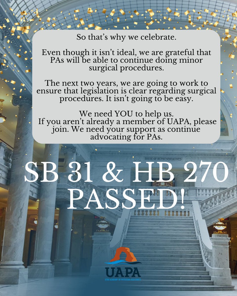 Utah Academy of PAs tweet media