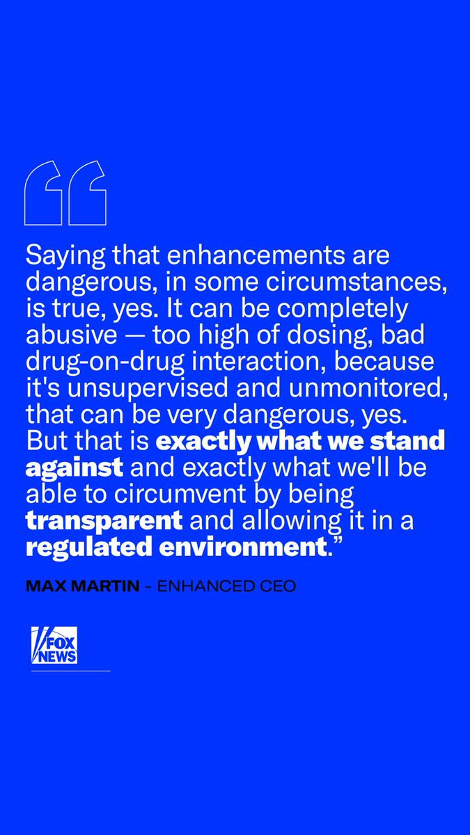 Enhanced Games tweet media