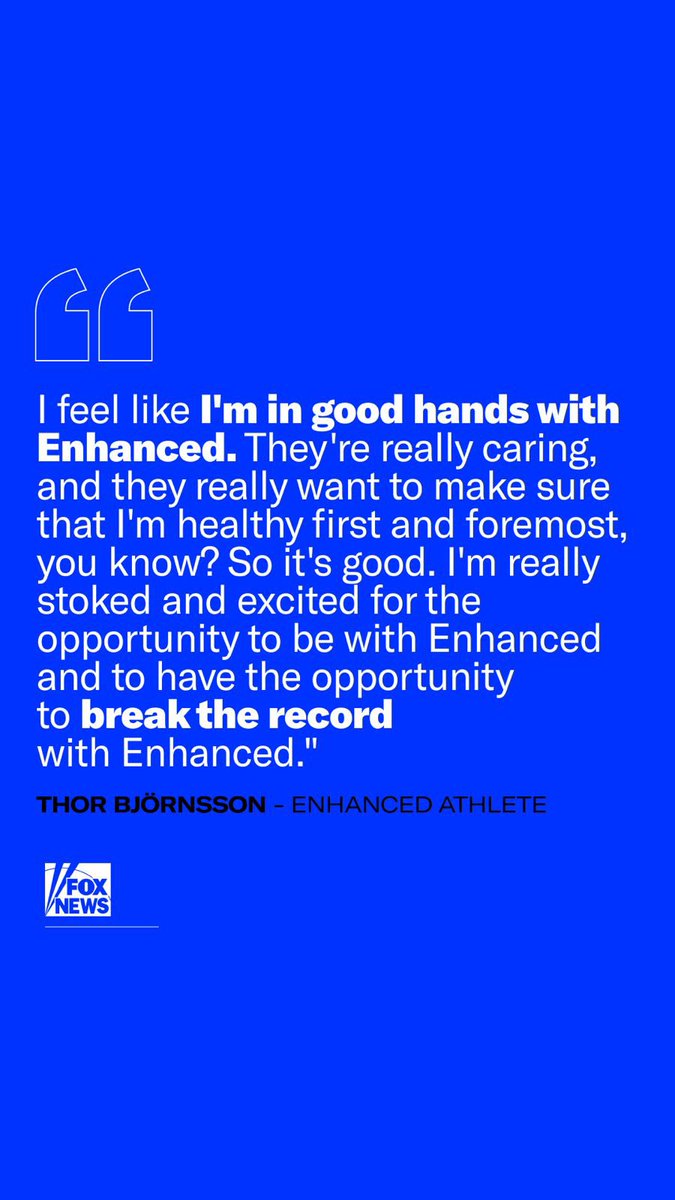 Enhanced Games tweet media