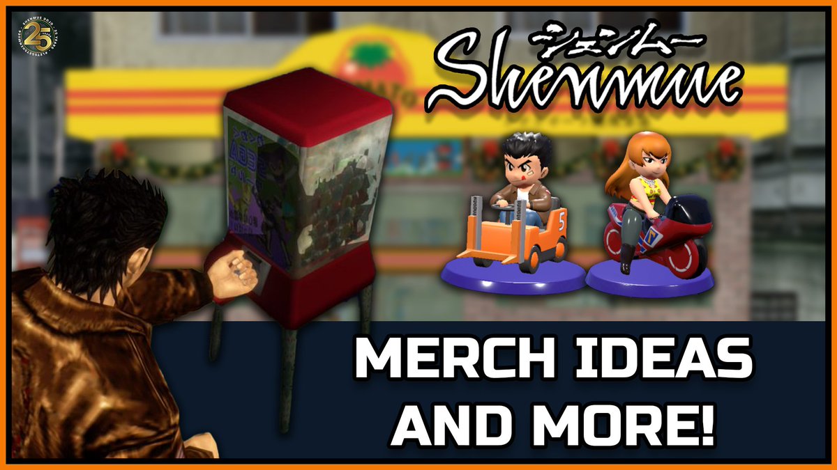 SHENMUE - MERCH IDEAS AND MORE! - Shenmue Dojo

In this weeks video, Matt looks at the merchandise that doesn't exist (officially) but clearly should do!

What Shenmue merch would you like to see?

📺 youtu.be/LizVxCw9byc

#LetsGetShenmue4