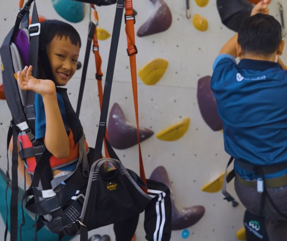 SPINALpedia's tweet photo. Climbing is for everyone | Adaptive climbing in Thailand from Progression Vertical
"It is our honor to work with Therapy Abroad, The Dulabhatorn Foundation and Voices of Opportunity."
https://t.co/Re41RgcgaS
#adaptiveclimbing #adaptivesports https://t.co/HgzBzIoRkp