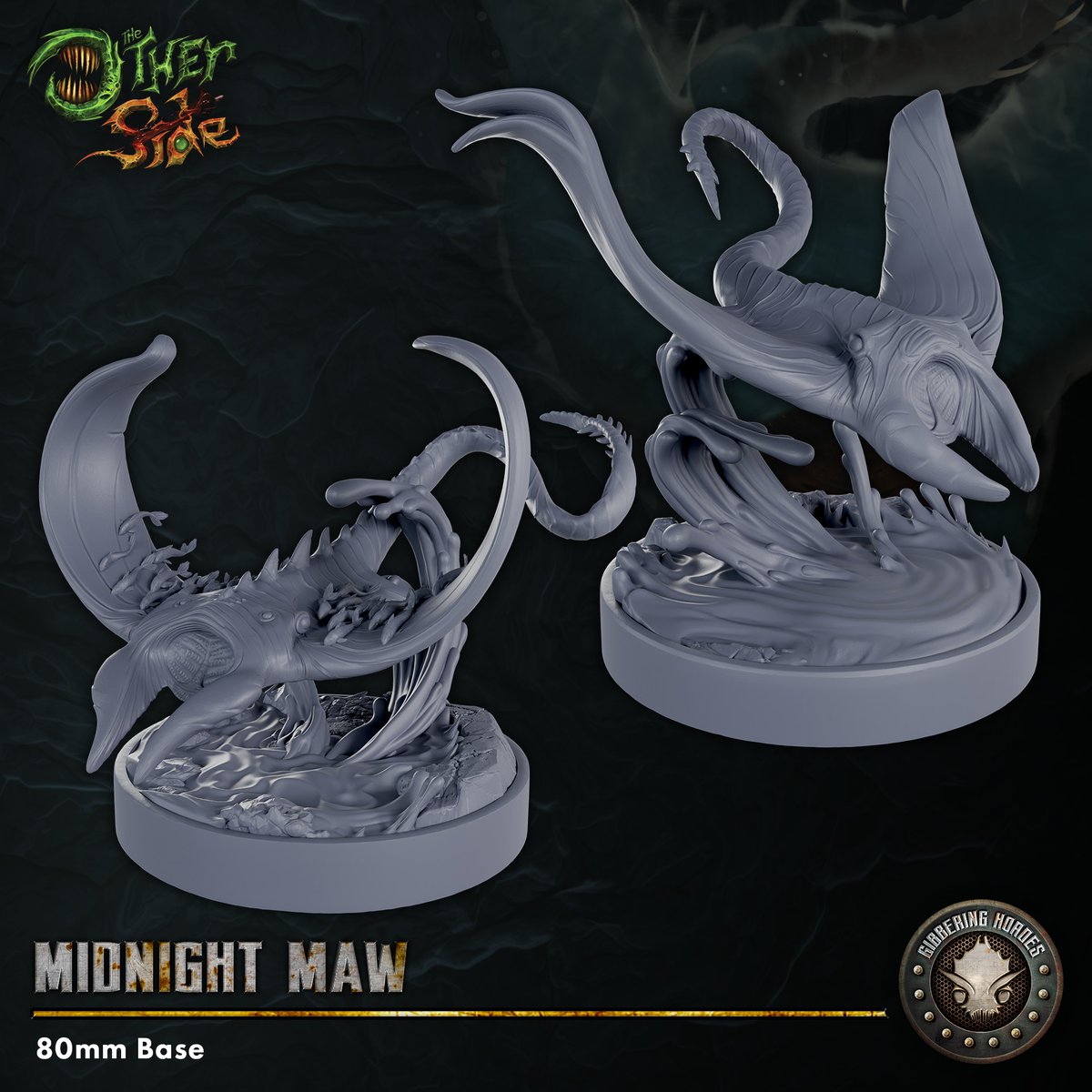 WyrdGames's tweet image. We're committed to the ongoing success of The Other Side with the release of The Midnight Maw, fast-moving predators of the Gibbering Horde who thrive on momentum and are eager to hunt.

myminifactory.com/users/wyrdgames

#tos #theotherside #playwyrd #wyrdgames #malifaux #miniaturegames