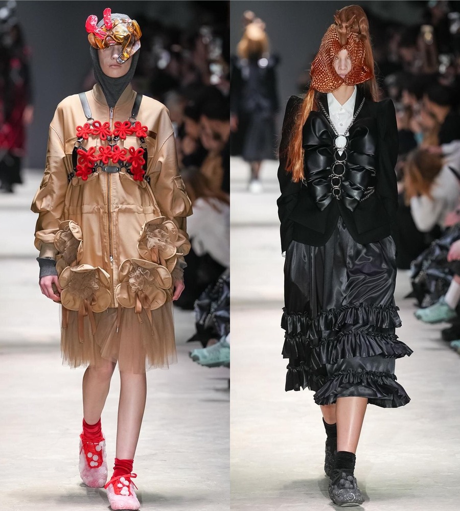FashionPressJP's tweet photo. ノワール ケイ ニノミヤ(noir kei ninomiya) 2026-27年秋冬 ウィメンズコレクション - https://t.co/K2A991gj9I https://t.co/gwyAyGT13V