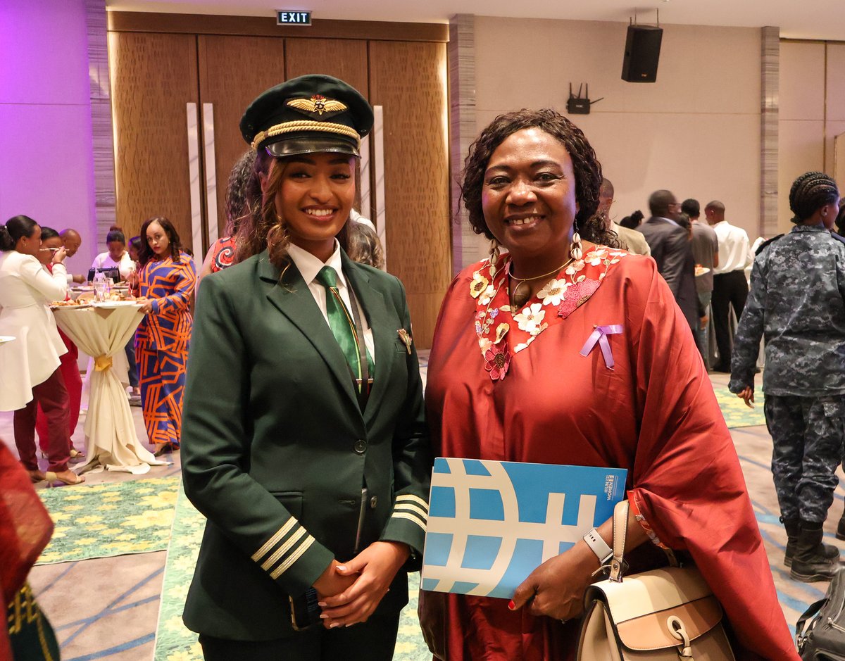 JennetKem's tweet photo. This initiative highlights the vital contributions of women across the aviation industry&amp;demonstrates the impact of women’s leadership in a sector traditionally dominated by men, while reaffirming @flyethiopian  strong commitment to advancing gender equality &amp; leading by example. https://t.co/x8Ar7n6qYK