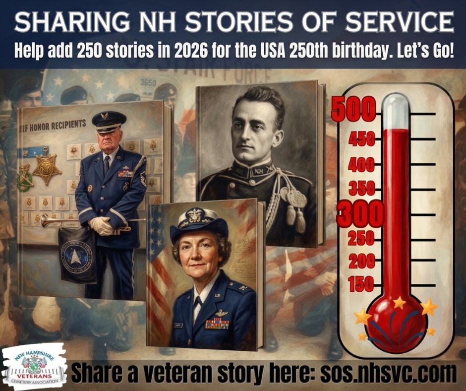 🤝 Will you help us reach the finish line and make history?

You can submit your own service or that of a loved one directly at:
💻 sos.nhsvc.com