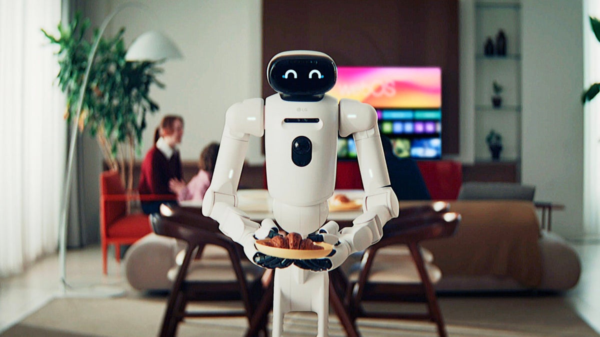 andro4all's tweet photo. Así es LG CLOiD, el nuevo robot diseñado para tareas diarias del fabricante coreano https://t.co/utCSUHVfur https://t.co/nd7Zulqk3y