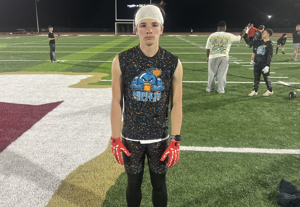 #TN2030 DB/WR Jack Watkins impressed me at Middle TN Elite’s last practice 🏈🏅

Watkins made the most of his reps, using his speed and catching ability to impress down the stretch