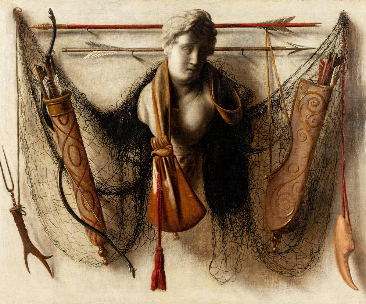 ColeccionMMoret's tweet photo. Otro de los trampantojos de la colección de Bill Blass⤵️ es este que se atribuye al pintor holandés Christoffel #Pierson (1631–1714). https://t.co/S8unco9i6S