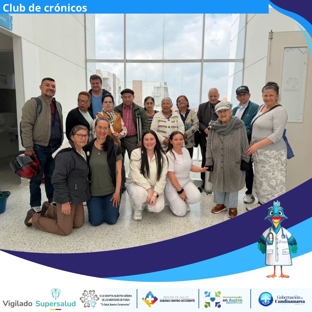 ese_las's tweet photo. Hoy se llevó a cabo una nueva jornada del Club de Crónicos, un espacio diseñado para el acompañamiento, aprendizaje y bienestar de nuestros usuarios, donde a través de diferentes actividades se promueve el autocuidado y la adopción de hábitos saludables. https://t.co/z0jrTeAR95
