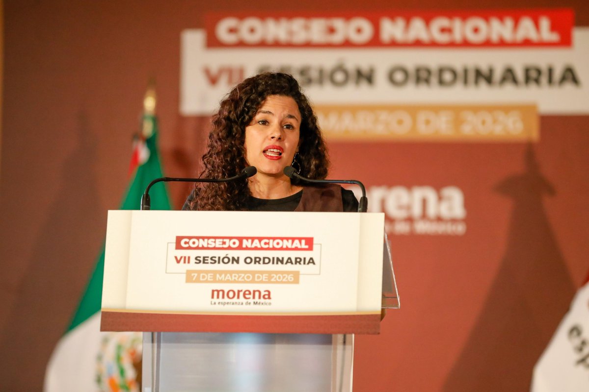 Hoy asistí a la VII Sesión Ordinaria del Consejo Nacional de Morena, un espacio clave para fortalecer la organización de nuestro movimiento y trazar el rumbo hacia 2027.

Respaldamos con firmeza a nuestra presidenta <a href="/Claudiashein/">Claudia Sheinbaum Pardo</a>, avanzamos en la organización territorial de los