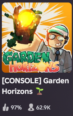 were like 2 weeks into garden horizons and of the 17 plants added since release 15 of them are only obtainable through seed packs