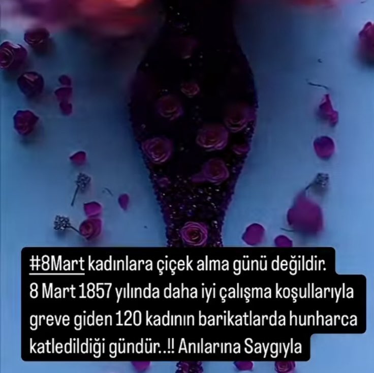 #8MartDünyaKadınlarGünü  #8MartDünyaEmekçiKadınlarGünü