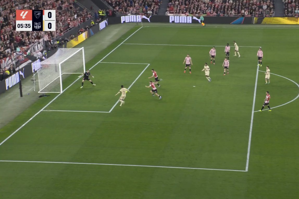 Our legend Ferran Torres has started again with what he knows how to do best....

Chance Missed