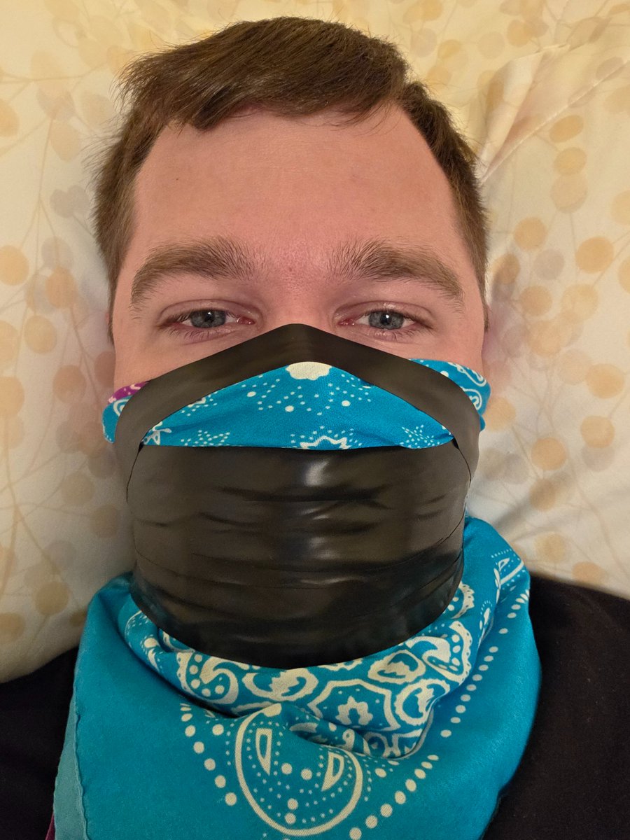 bondageboy0's tweet photo. Always a pleasure enjoying a HUGE gag after a long time going without! https://t.co/0wfEXkWwyF