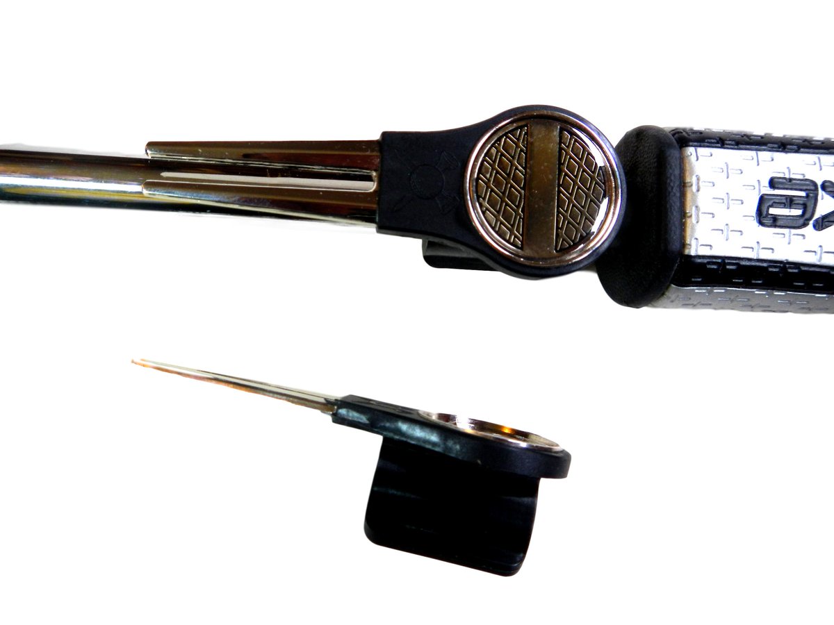 DivotFix's tweet image. Keep the greens nice! With our putter mounted divot tools you'll have all the tools you need to keep the greens nice right on your putter. With over 100 to choose from there is something for everyone. fixyourdivot.net. #Golf #golfcourse #golfclub #pitchrepairtool