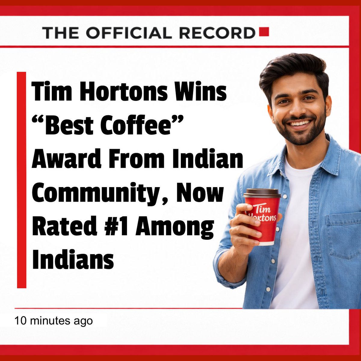 THE OFFICIAL RECORD tweet media