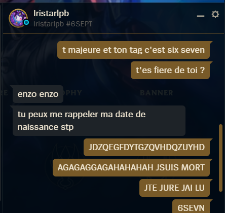 c'est moi le probleme enfaite c'est moi j'ai le cerveau en compote