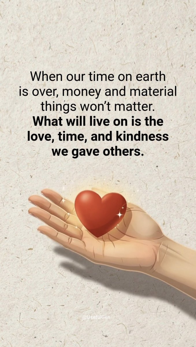 LionsDen101's tweet photo. 🥰💘💗🆘 
What lives on and is loved by others is one’s mastery of helping and loving others—that keeps one alive after death… fulfilling one’s purpose on earth. https://t.co/RjnyNkG1gr