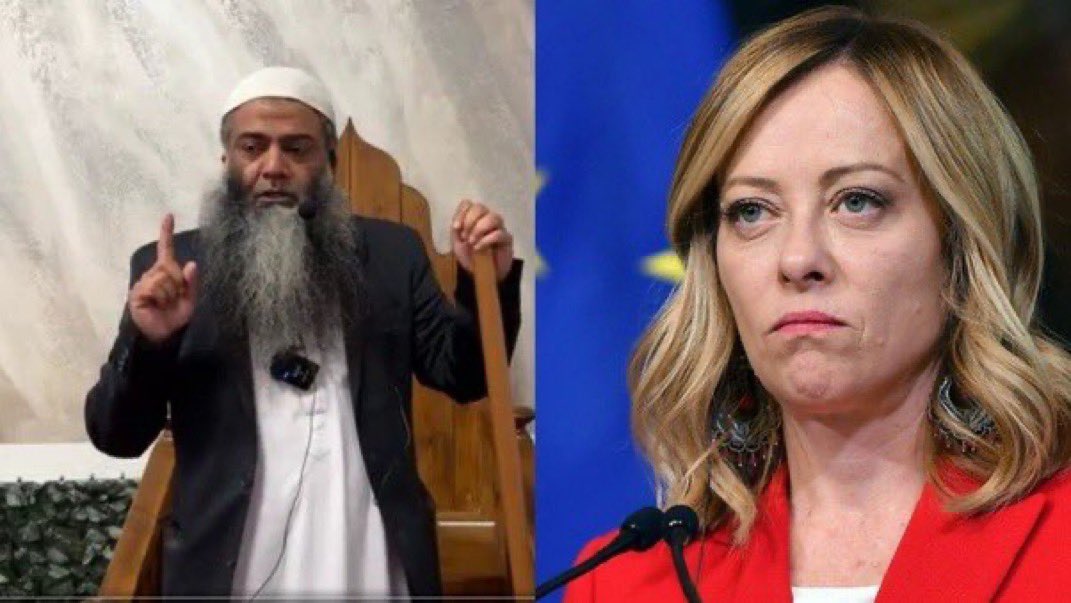 İtalya’da 30 yıldır yaşayan Pakistanlı bir imam şu sözleri sarf etti:
“Her Müslüman kâfirlerle savaşmalıdır. Aksi takdirde felaket kaçınılmazdır.”

Bu açıklamadan yalnızca bir gün sonra, İtalya Başbakanı Giorgia Meloni dikkat çekici ve sert bir adım attı.
İmamın kişisel talimatla