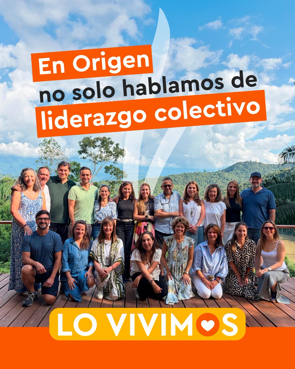 En Origen, el liderazgo que promovemos no es solo una conversación hacia afuera. También es una práctica hacia adentro: paramos, nos subimos al balcón, nos miramos como equipo y nos preguntamos cómo seguir creciendo juntos para hacer más grande esta causa que nos mueve 🔥