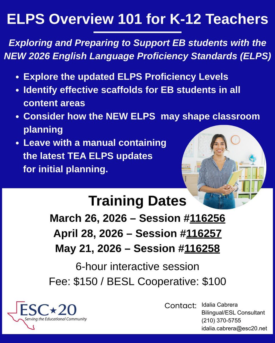 ESC Region 20 tweet media