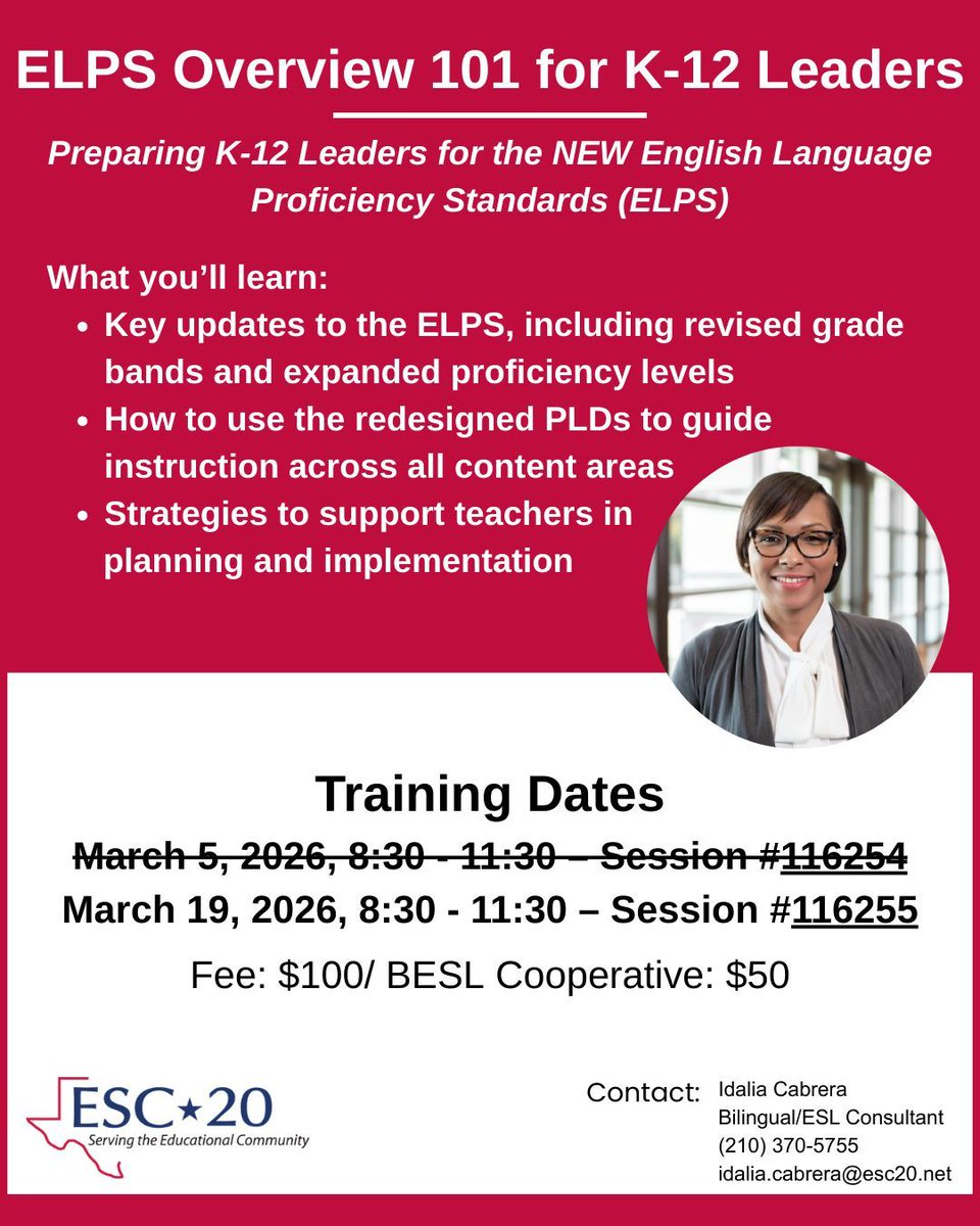 ESC Region 20 tweet media